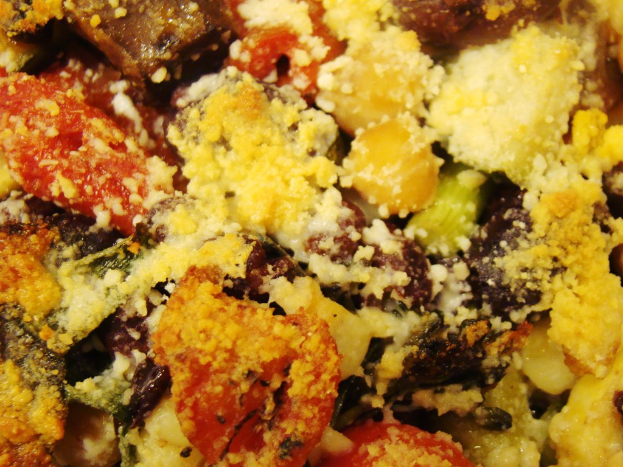 Eine Vielzahl von Lebensmitteln, die gemeinsam dargestellt sind.