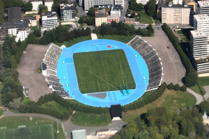 Rasen-WG in Koblenz: Menschenmenge im Oberwerth-Stadion hält an